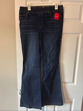 SPANX Dark Blue Flare Jeans BNWT Size XL